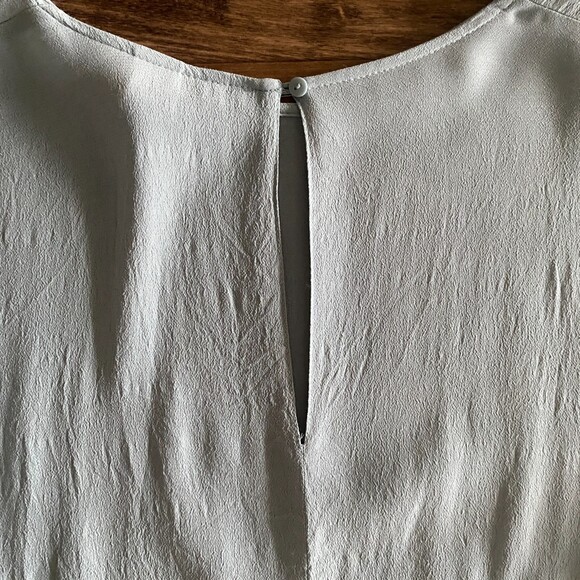 H&M Blue Long Sleeve Blouse Women's 8 - Picture 8 of 12